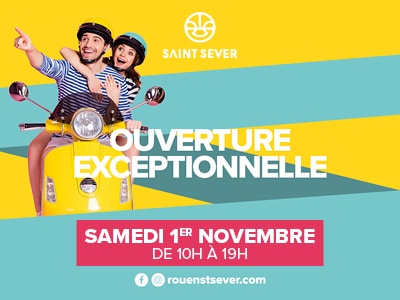 Ouvert le 1er novembre – Parking offert !
